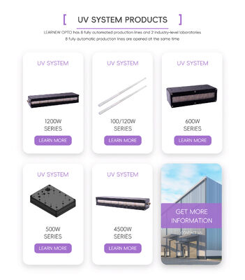 Nouveaux produits Tube UV LED 120W Tube de durcissement UV UVA 365nm 100W 1500mm Tube AC IP20 Impression LED UV Dernière technologie