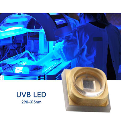 La beauté UVB 3W puce 315nm prix d'usine 3535 LED Diode SMD 311nm 500mA lampe de bronzage LED Diode SMD 306nm 295nm 110mW