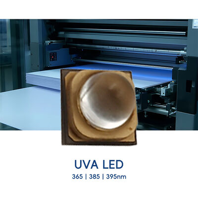 SMD UV Led 3838 Diode 365nm UV Led Module UV-A LED Puce LED 385nm Puce d'impression LED UV-A LED 3W Systèmes de durcissement à 60 degrés