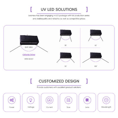Tubes UV à taille multiple à sortie érythémique élevée 365Nm Tubes UV avec certifications complètes de l'industrie Tubes UV pour lit solaire 100W 120W