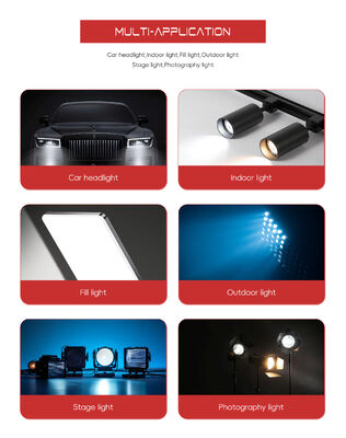 High Brightness 1616 1717 CSP LED Chip 2W 3W 1800K 7000K 365Nm 1600Nm 2.8V 3.4V 120 Sphere CSP/CNSP LED Chip