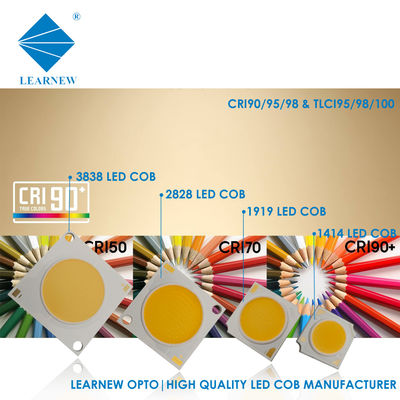 High Cri 1414 2828 3838 4046 6500k 36v Cob Led Chips Substrate en aluminium et cuivre pour une haute densité