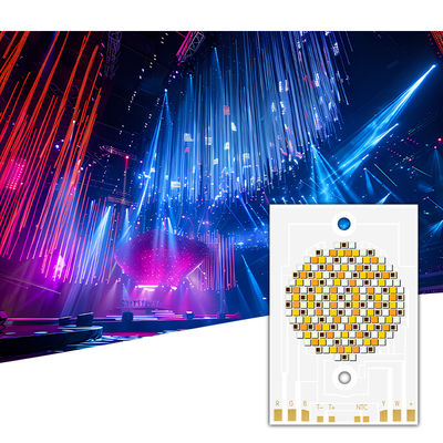 Puce LED COB RGBWW 5-en-1 300W 500W 460/520/620NM pour l'éclairage de scène et les projets DIY