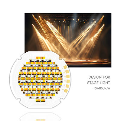 Puce LED COB intelligente RGBW ronde 36mm 300W 700W haute puissance 5 en 1 couleur 110LM/W pour projecteur de cinéma