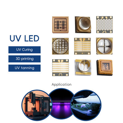 Puce LED UVB 290-310nm 4-5V avec garantie de 2 ans pour photothérapie et polymérisation UV