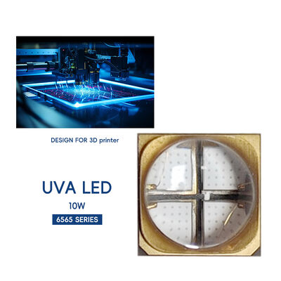 2025 Nouvelle déjeuner professionnel haute puissance UVA LED 10W SMD6868 365nm 385nm 395nm 6.0-7.0V lumière UV LED pour la croissance des plantes et le durcissement UV