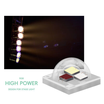 Module de puce LED RGBW 350mA 4W 3535 SMD, 3,5x3,5 mm, angle de vision de 120° pour éclairage de scène et de paysage, excellent rapport coût-performance