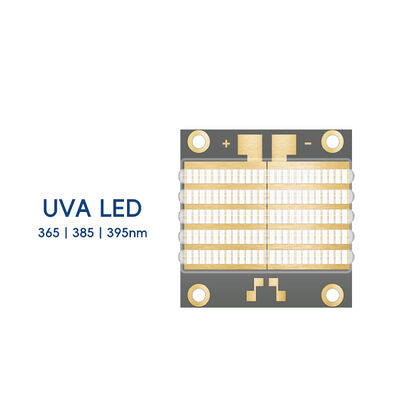 Vente à chaud 3535 UVA LED 200W 300W Haute efficacité 40%-50% 365nm 385nm 395nm Uva LED puces pour le durcissement UV