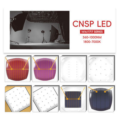 Meilleur prix Lumière de remplissage LED Lumière de scène personnalisée 3W 1616 1717 Série 6000-7000K Photographique 365-1000nm CNSP COB LED Chip